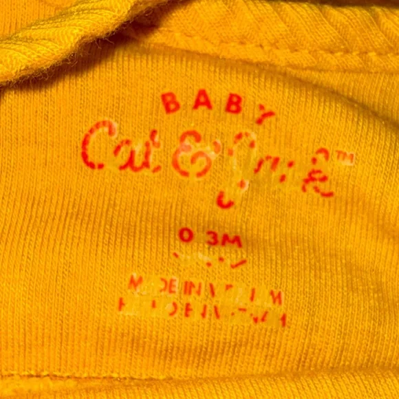 Yellow Baby Romper - Picture 2 of 2